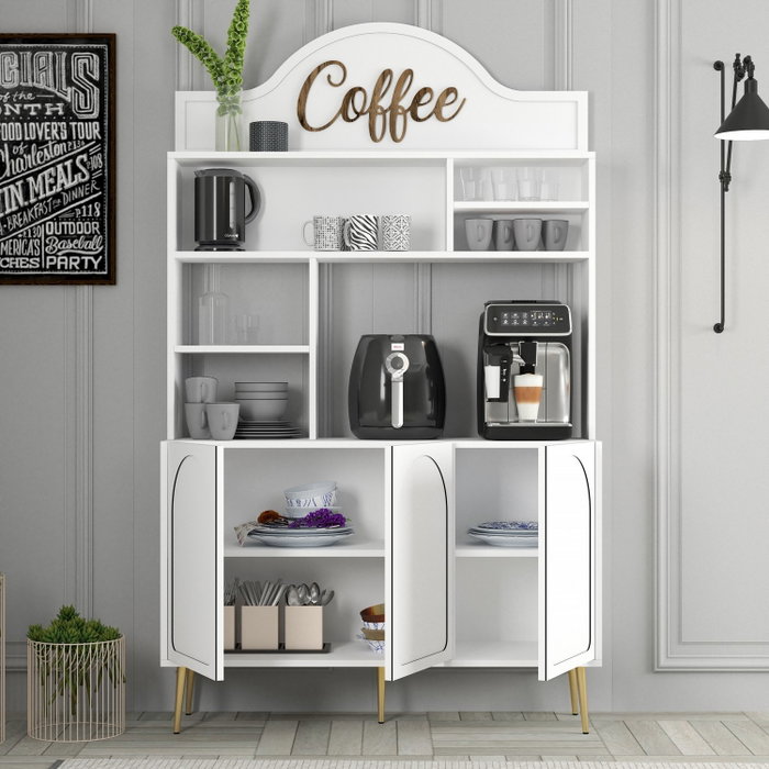 Hanah Home Lyon 120 Blanco y Oro